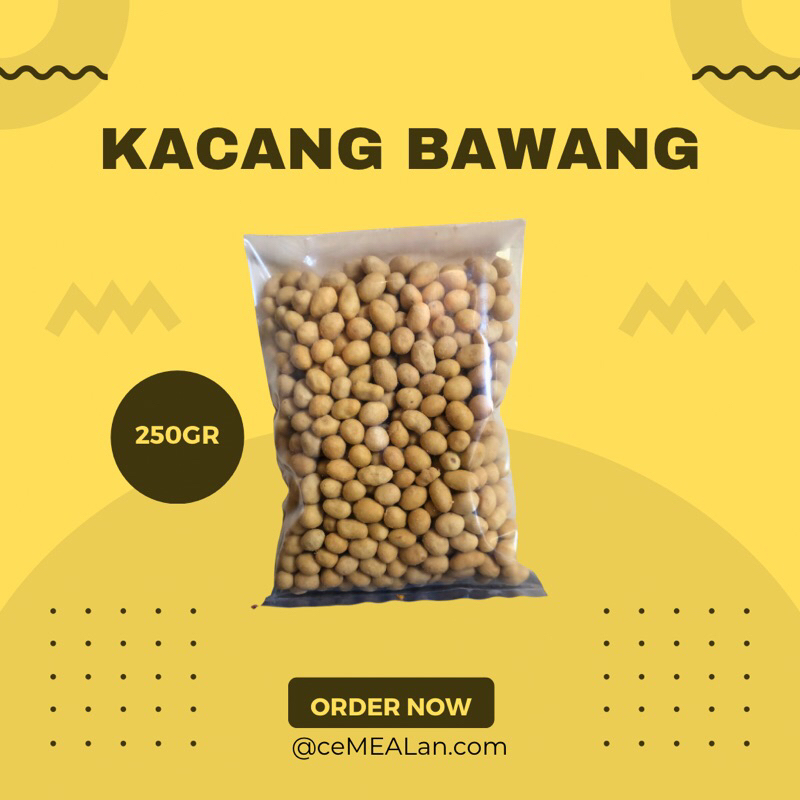 

KACANG BAWANG/ROSTA/PANGGANG 259gr CEMILAN GURIH