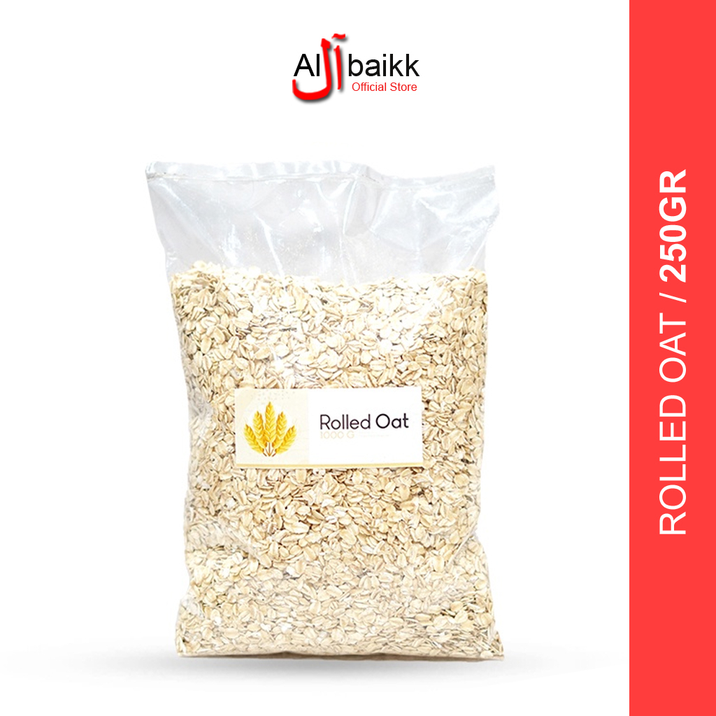 

Rolled Oat 250gr Sereal Gandum Utuh Organik Alami