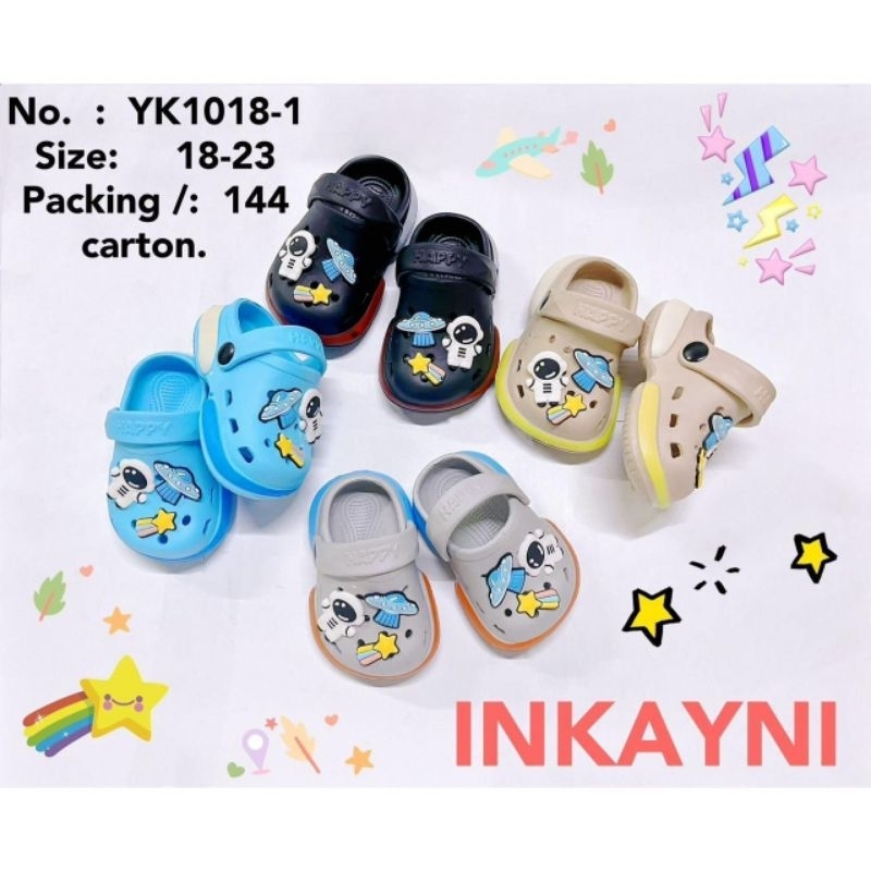 Sandal Baim Inkayni 1018/2018 Motif Astronot Keren