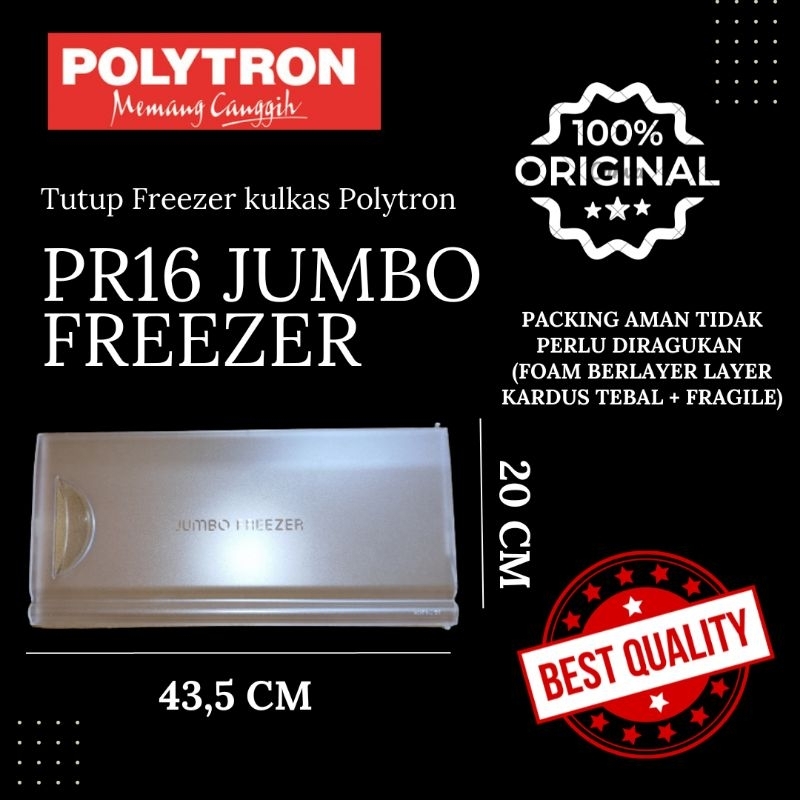 Tutup Freezer Kulkas Polytron Jumbo Freezer Type PR16 Series ORIGINAL
