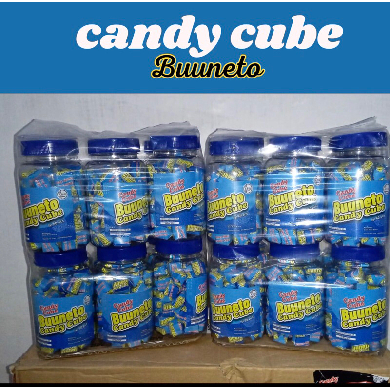 

1 Lusin Permen Buuneto cube isi 12 toples | Isian lebih banyak | Permen murah Permen VIRAL