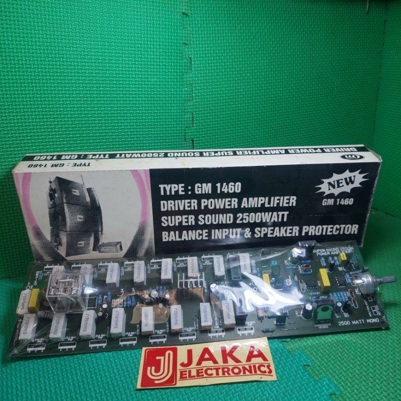 Kit Driver Power Amplifier Mono Super Sound 2500W GM 1460