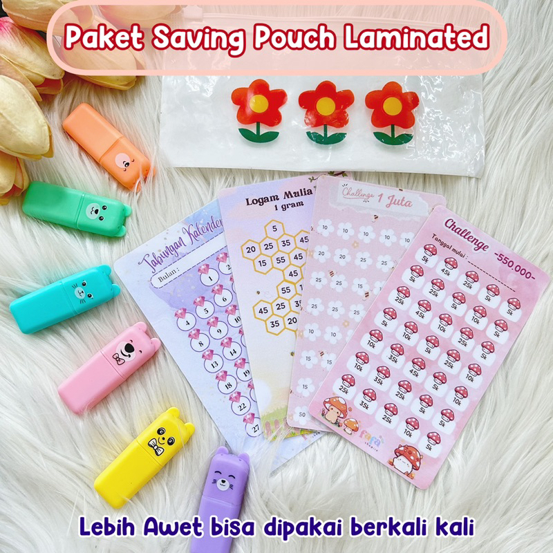 

Saving Pouch laminated