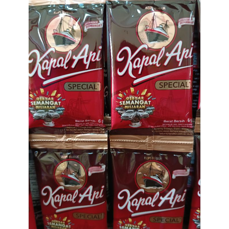

kapal api mini renteng tanpa gula
