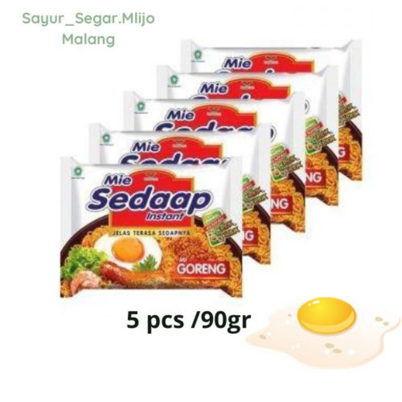 

Mie Sedaap Goreng/Mie Sedaap 5pcs Lebih Hemat