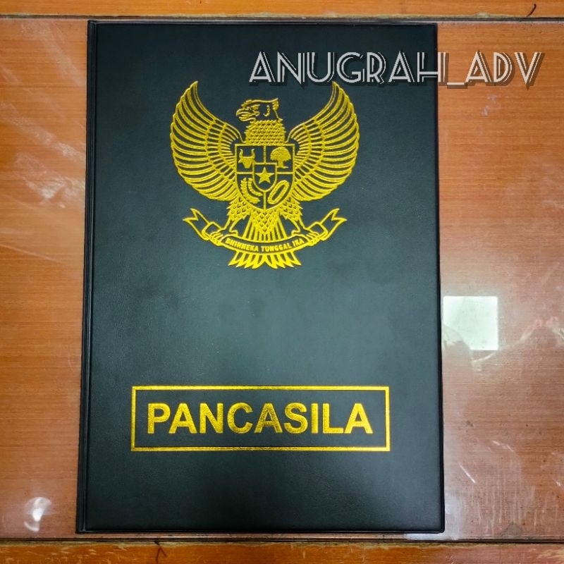 

map perlengkapan upacara bendera - PANCASILA