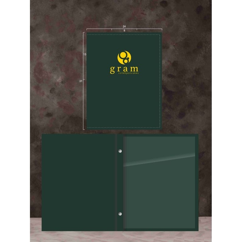 

buku menu ukuran a4 ready