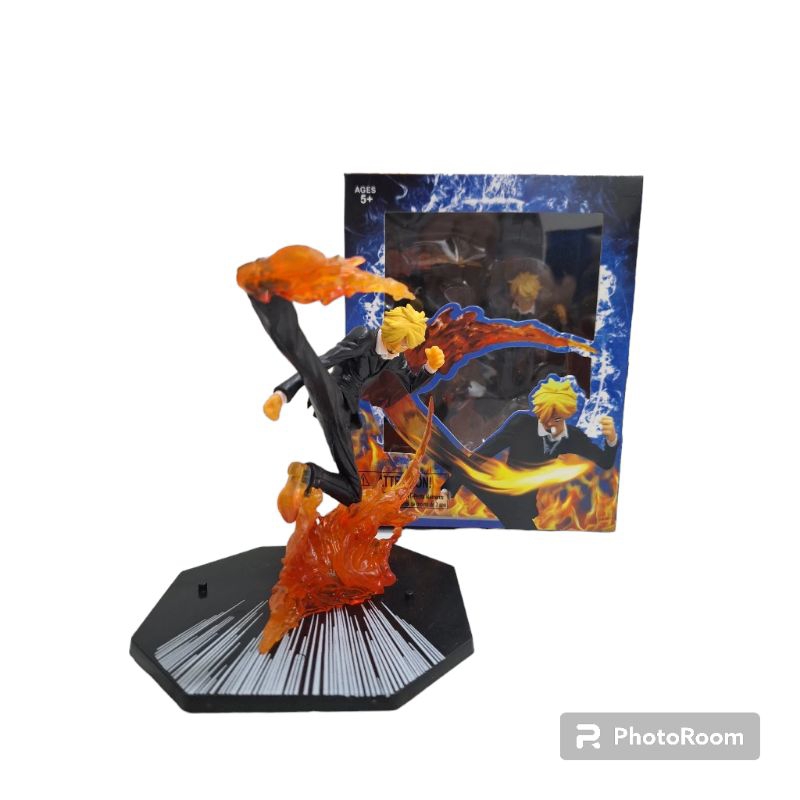 action figure one piece sanji battle