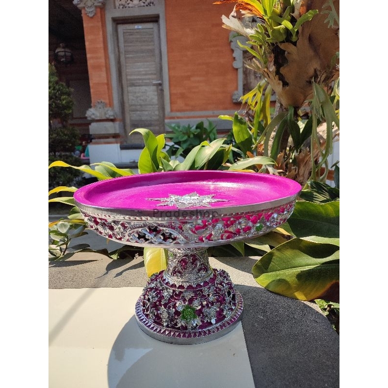 Dulang nare ukir Bali cantik ukuran 35cm