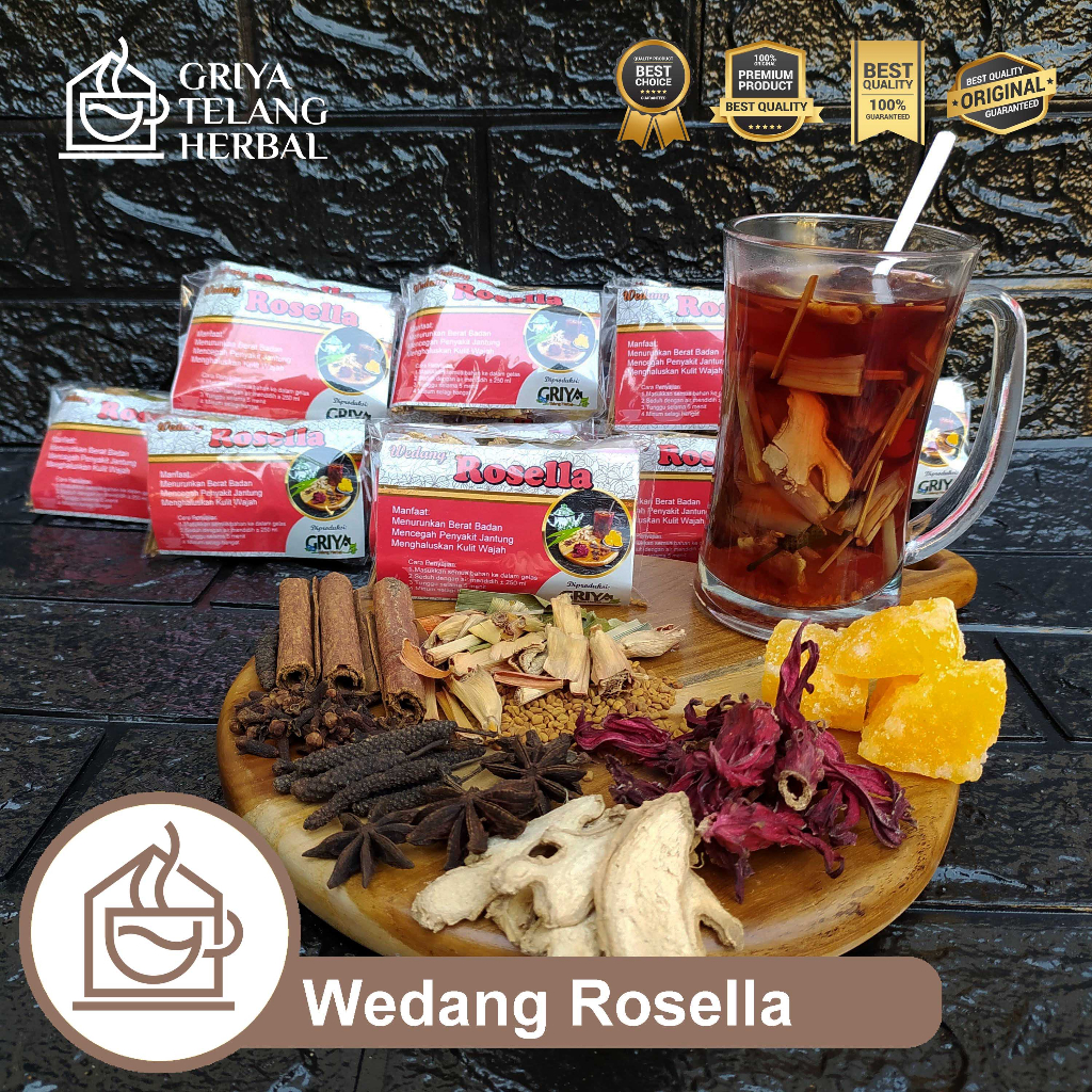 

Wedang Rempah Bunga Rosella