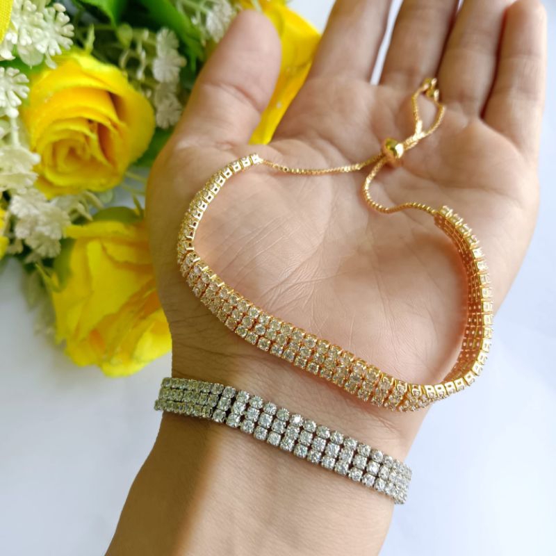 MN Jewelry ° Gelang Serut Ellisa Permata
