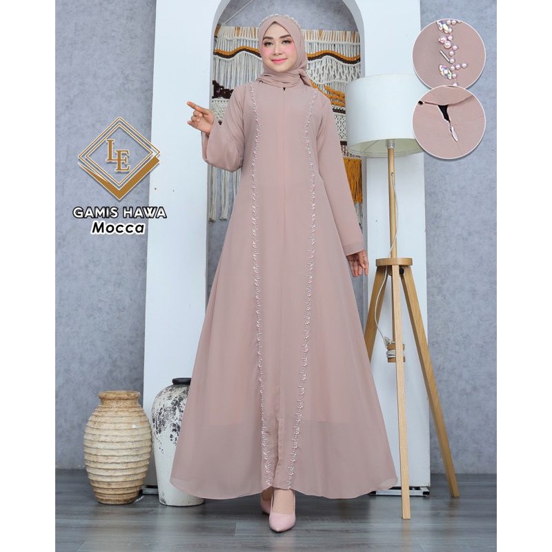 Dress adzkia/gamis payet/gamis polos/only gamis mewah/abaya gamis