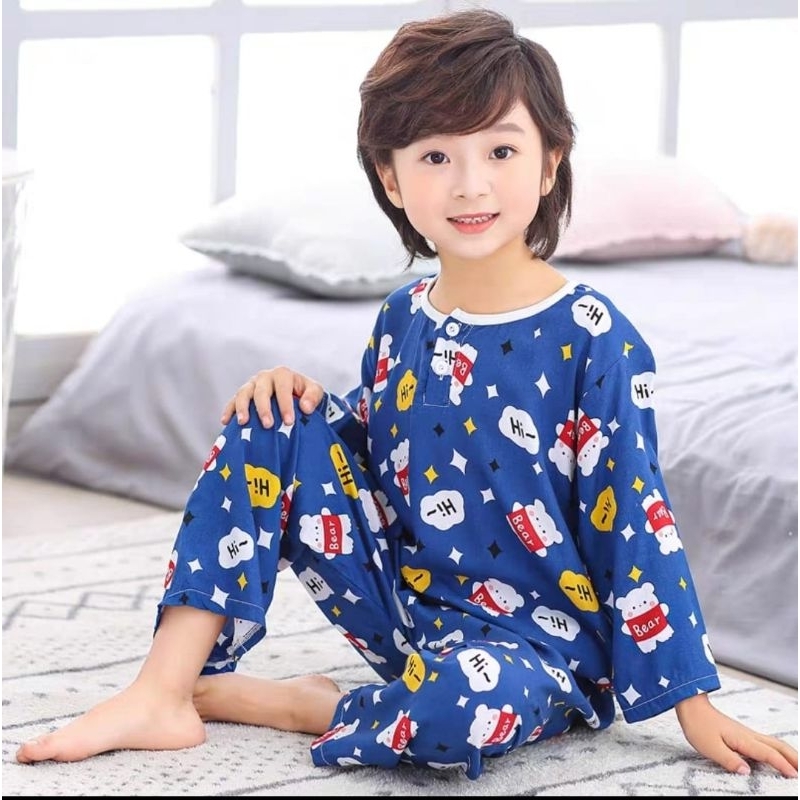 piyama rayon anak / pp rayon import