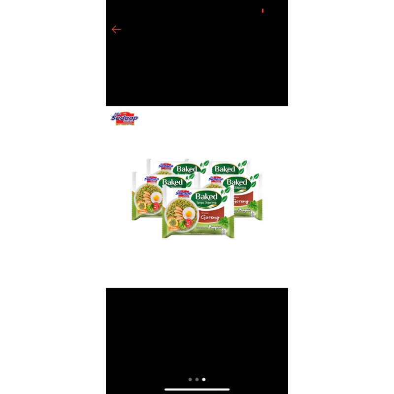 

Sedaap Mie Instan Baked Goreng 87gr x5