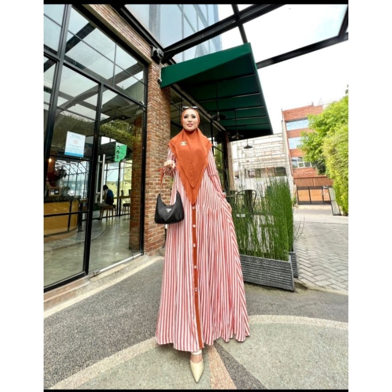 gamis naura set // gamis terbaru