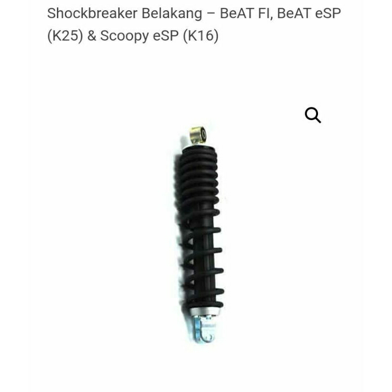 52400-K25-901 SHOCKBREAKER BELAKANG BEAT FI AHM