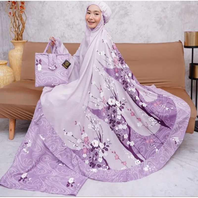 EMILY Mukena Premium Dewasa/Mukena Jumbo Dewasa/Mukena Super Jumbo/Mukena Rayon Premium/Mukena Adem 
