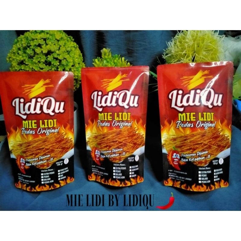 

MIE LIDI BY LIDIQU KEMASAN BARU PEDAS ORIGINAL