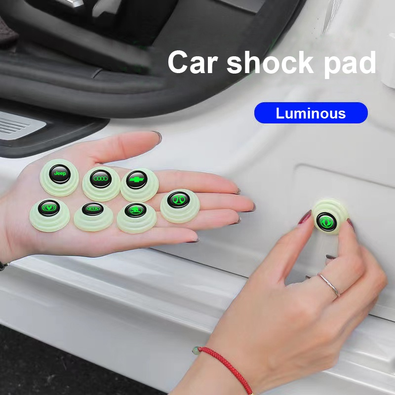 Pelindung Pintu Mobil Crash Pad Door Bantalan Peredam Mobil Shockproof ​Luminous Pintu Peredam Pad