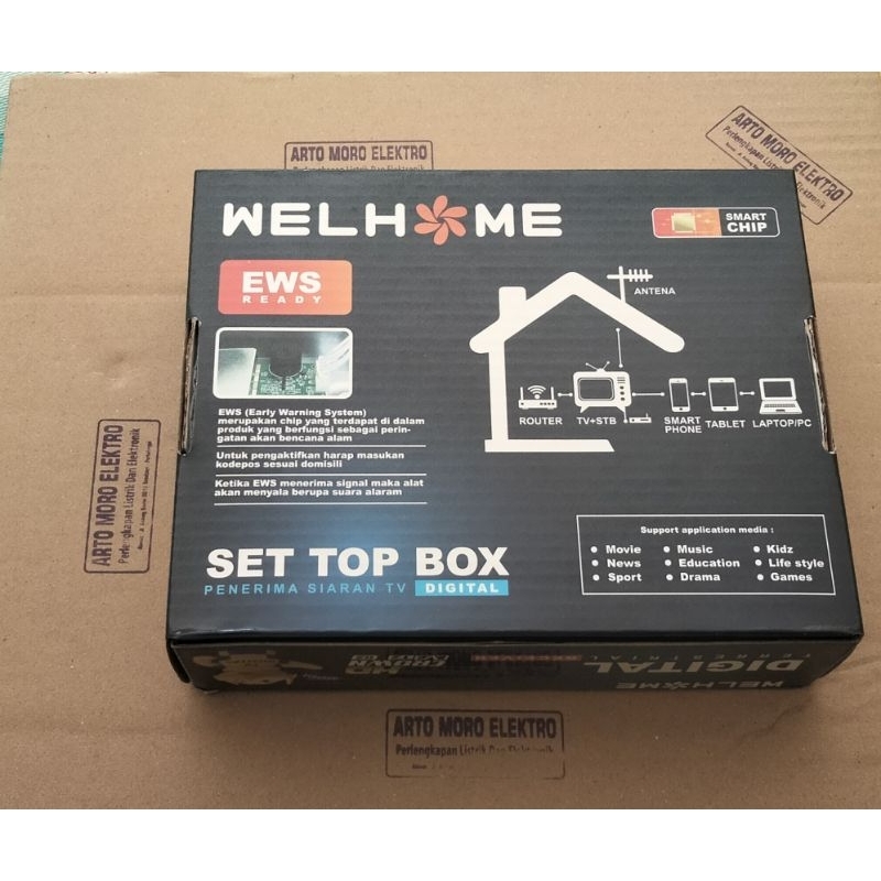setbox tv digital/stb welhome