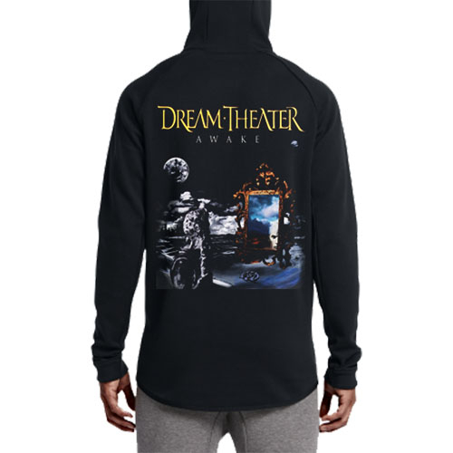 Dream Theater Awake Hoodie Bahan Katun Fleece | Jaket Hoodie Jumper & Ritsleting | Bisa COD