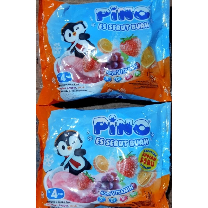 

Pino es serut buah Pino ice cup