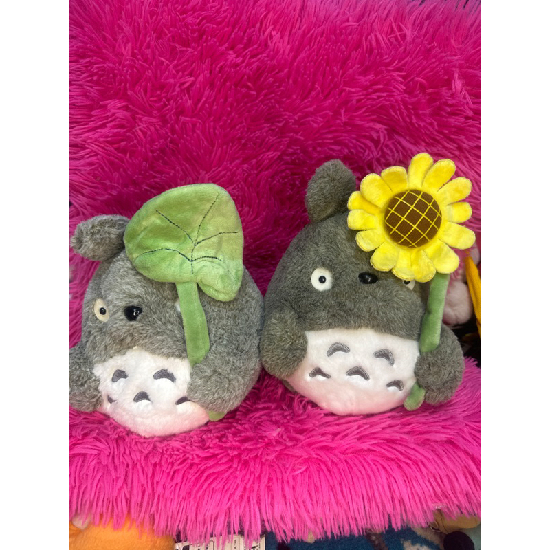 rare boneka totoro sunflower vouple