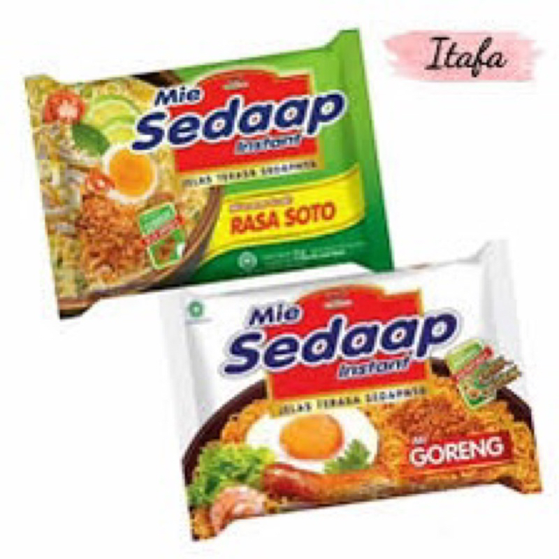 

SEDAP GORENG & SOTO (6 pcs)