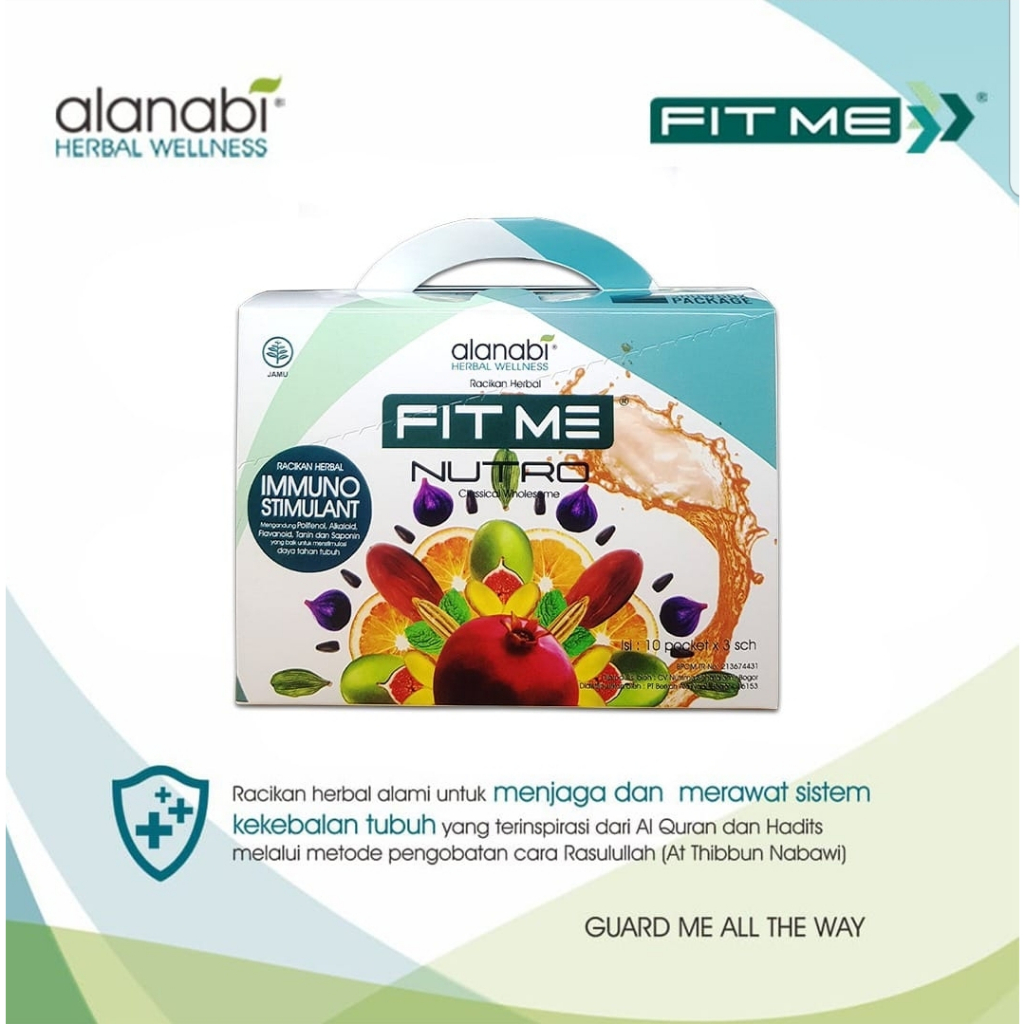 

Minuman Herbal Alami Alanabi FitMe Nutro (Show Box Isi 30 Sachet)