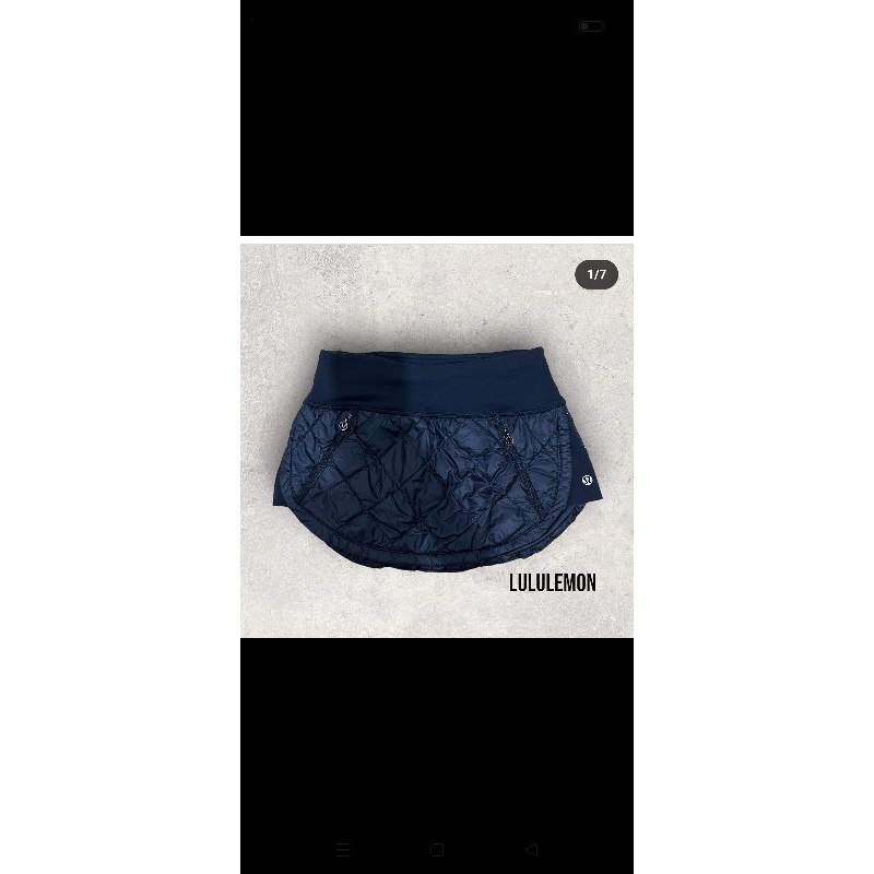 preloved rok lululemon 250ribu size XS limited edition