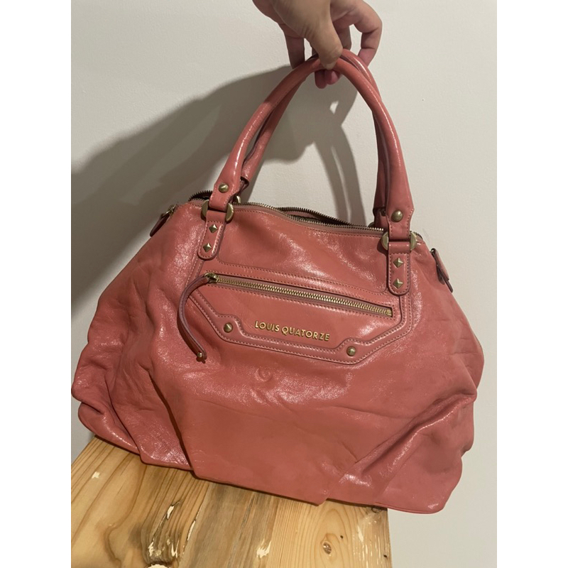 LQ Hand and Sling Bag in Pink Salem - Good Condition