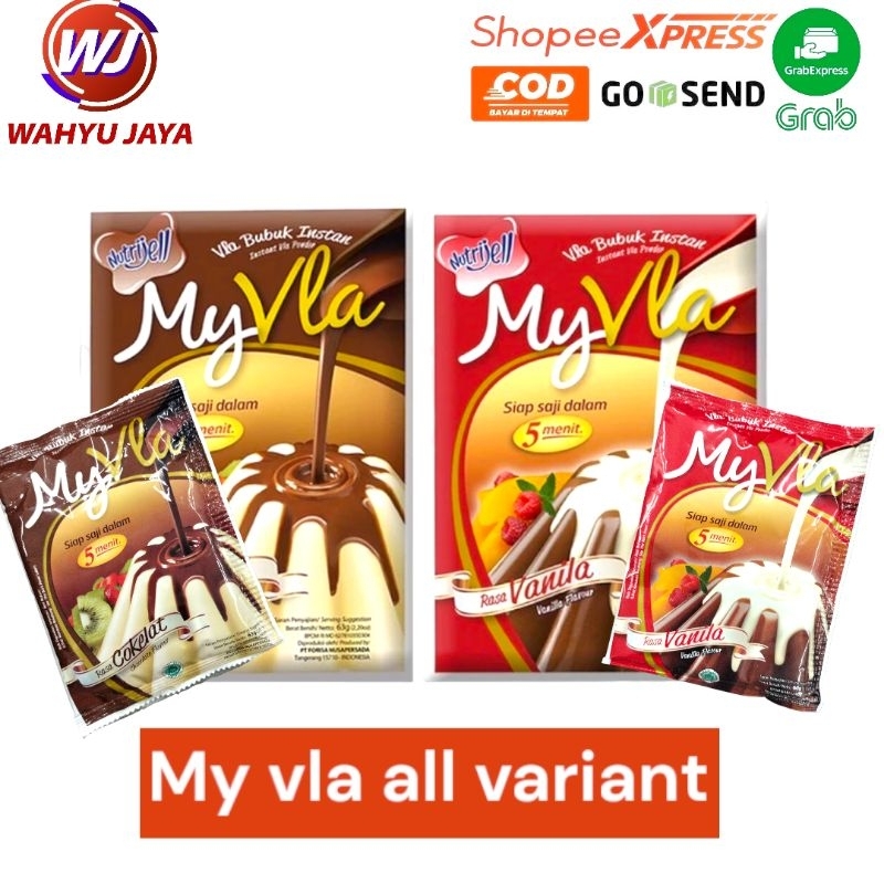 

my vla all variant 1 box@6 pcs coklat,vanilla