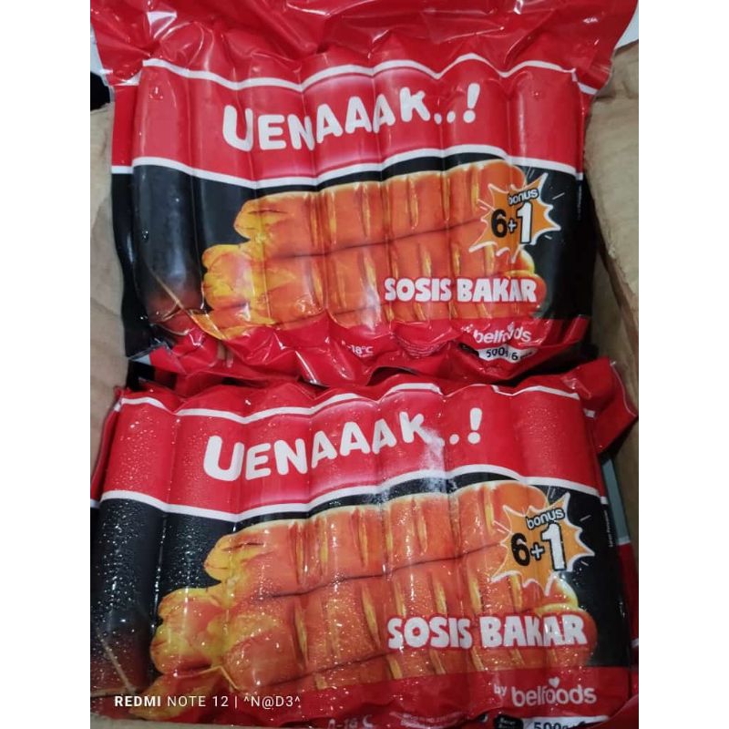 

Sosis Bakar Belfoods Uenaaak 500gr