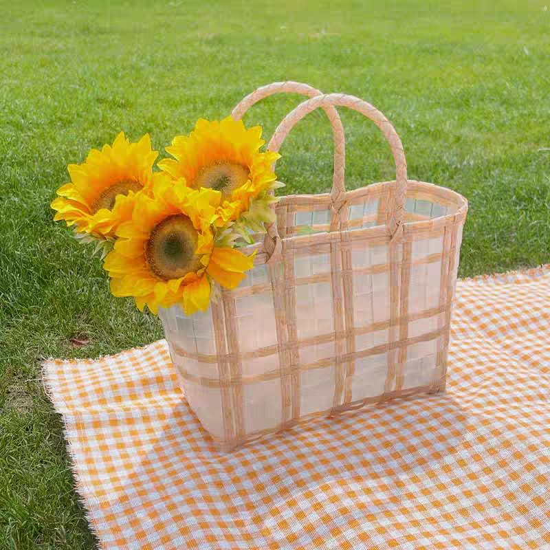 

Souvenir Tas Hadiah PVC/Tas Hadiah Pegangan Anyaman