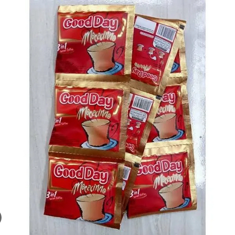 

1 RENCENG KOPI GOOD DAY MOCCACINNO ISI 10 SACHET