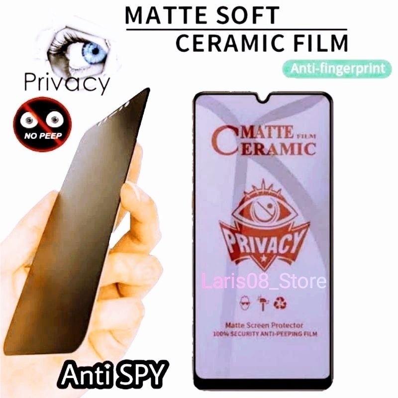 Tempered Glass Ceramic Matte Spy Xiaomi Mi 13T 13T Pro 12T 12T Pro A2 6x 8 Lite 9 9 Pro 9x 9 Lite 9T