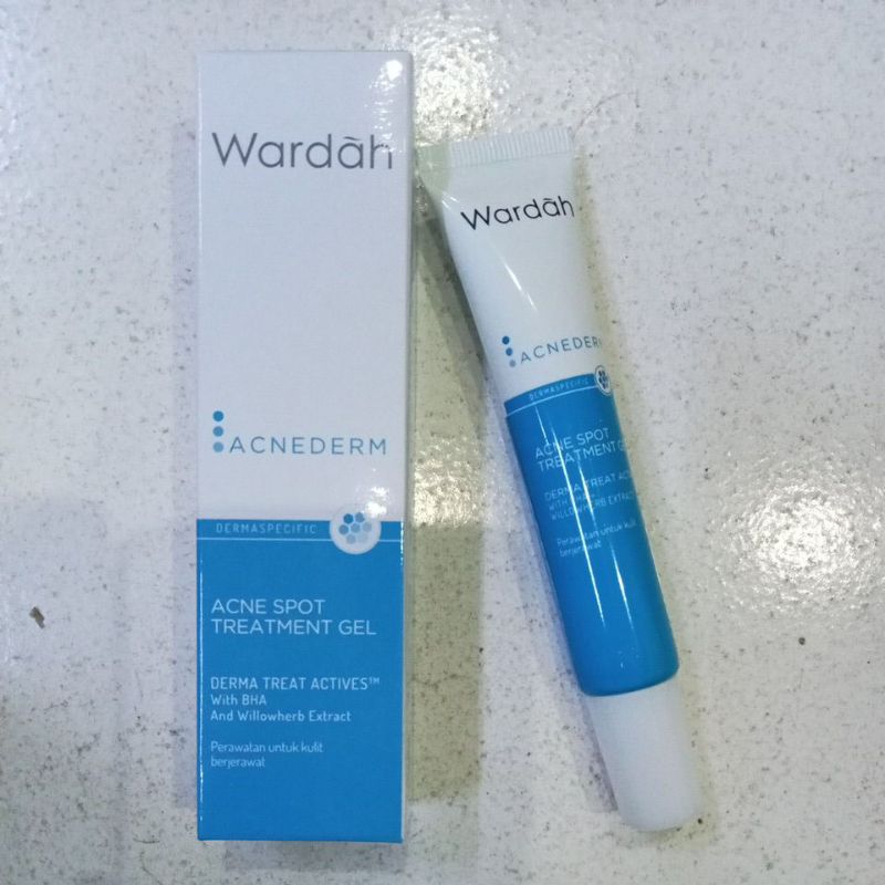 Wardah Acne Spot Treatment Gel | gel totol jerawat