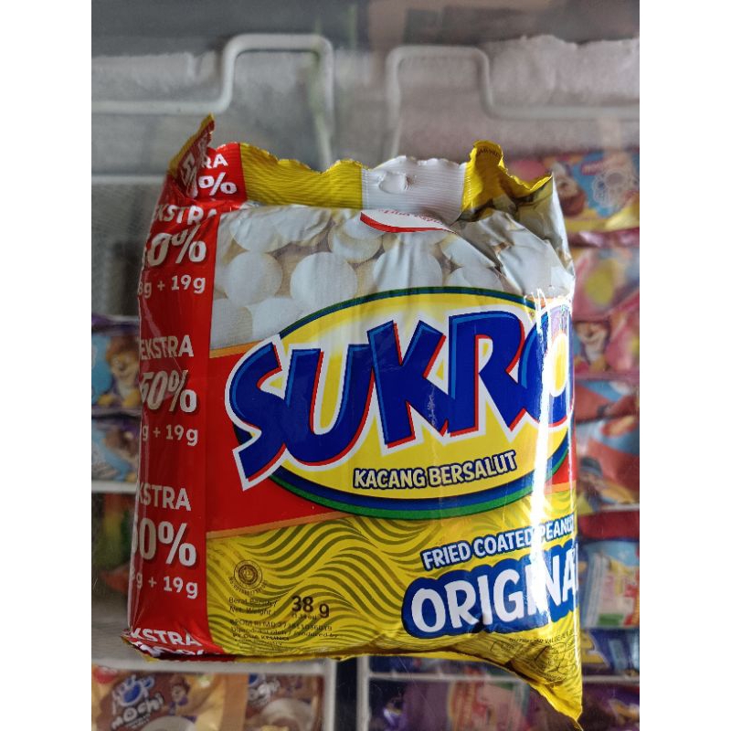 

Kacang Sukro Dua Kelinci 38 Gram 1 BAL