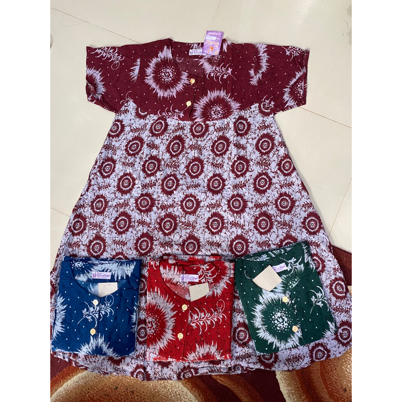 daster murah sutra ungu