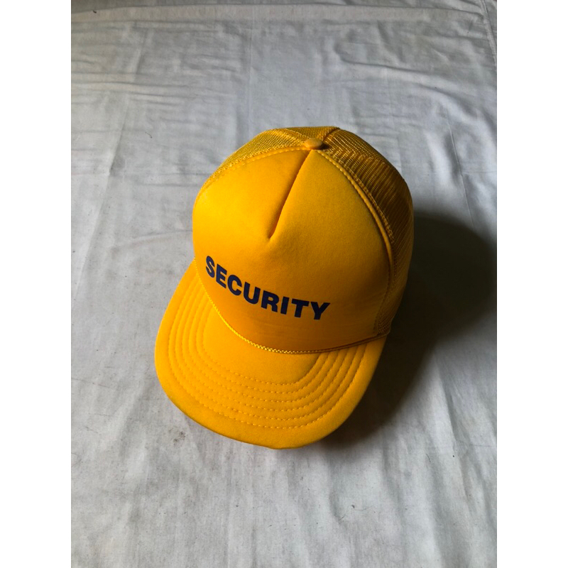 Topi Security Vintage Trucker Cap by KC