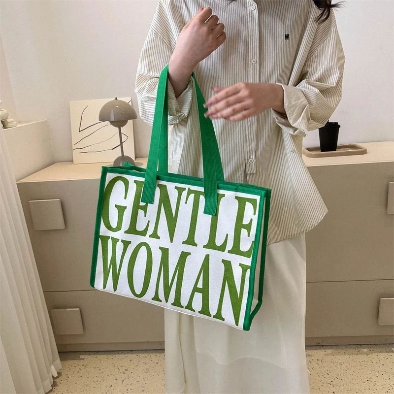 TOTE BAG GENTLE WOMAN BESAR / TAS WANITA / TAS TENTENG TAS SAMPING