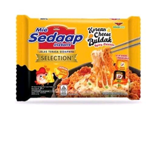 

Sedaap Goreng Mie Goreng 85gr, Sedaap Goreng Korean Cheese Buldak 85gr, Sedaap Goreng Korean Spicy Laksa 85gr, Sedaap Goreng Ayam Bakar Limau 85gr