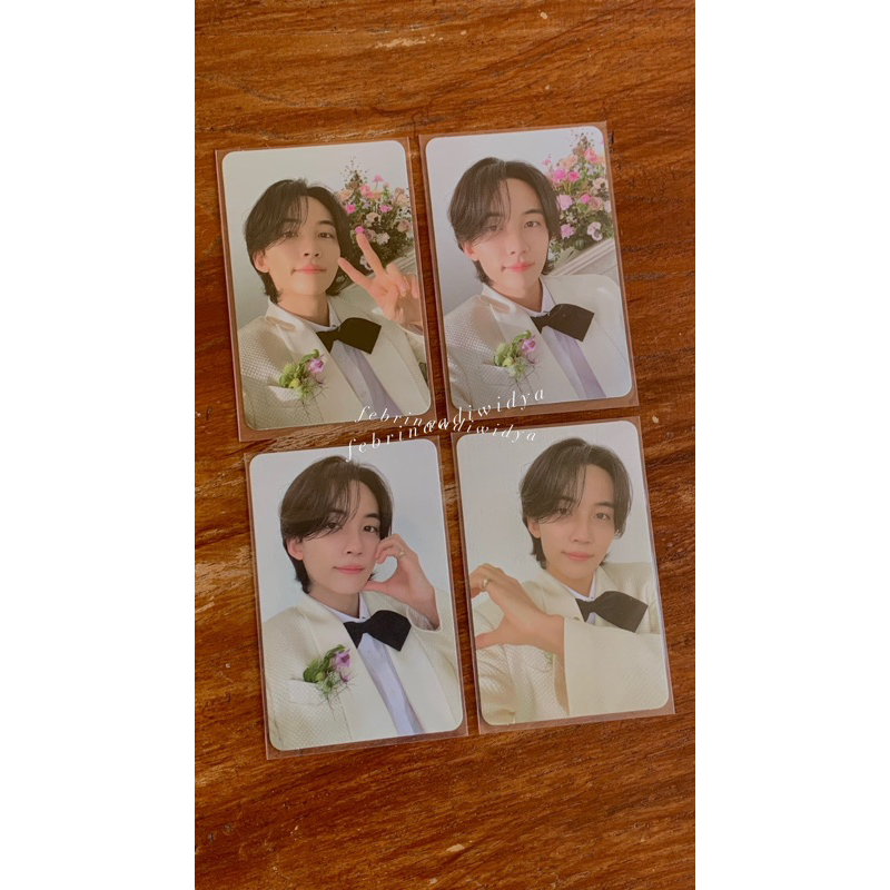 photocard jeonghan fml carat ver