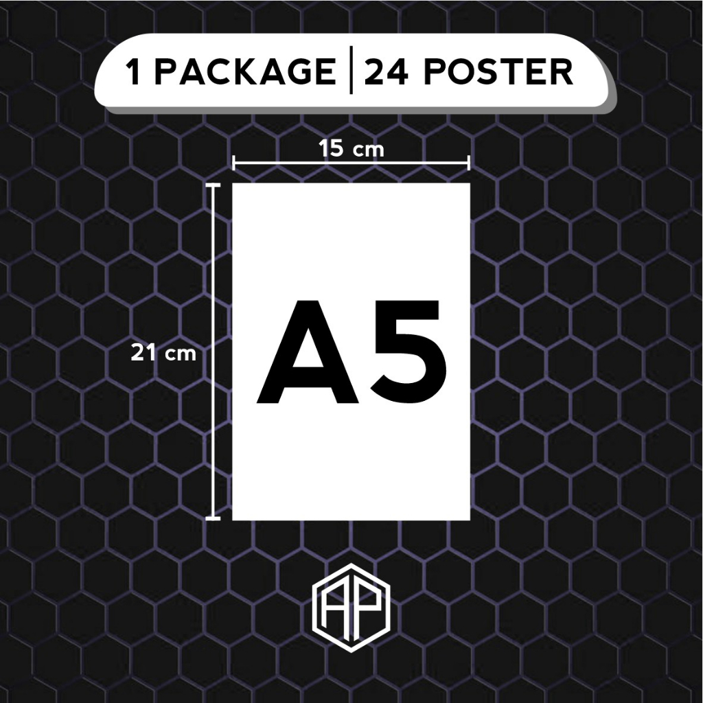 Poster Dinding Aesthetic Bundle Casual Isi 24/48 Poster Poster Dinding Aesthetic Poster Casual