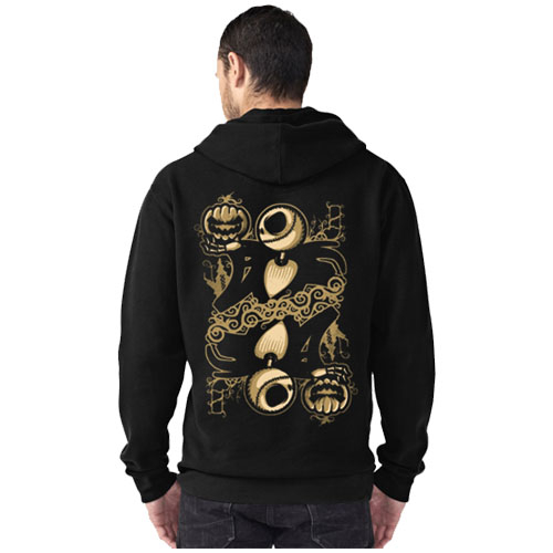 Jack Skellington Nightmare Before Christmas Hoodie Bahan Katun Fleece | Jaket Hoodie Jumper & Ritsle