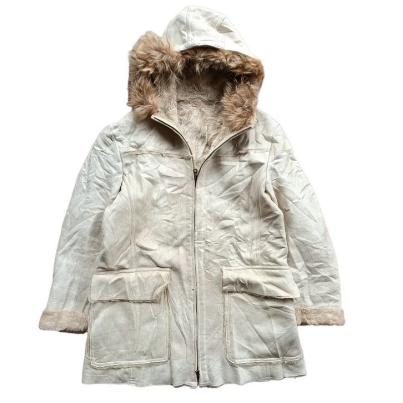 Jaket Kulit Suede Unisex Elle Homme Size L