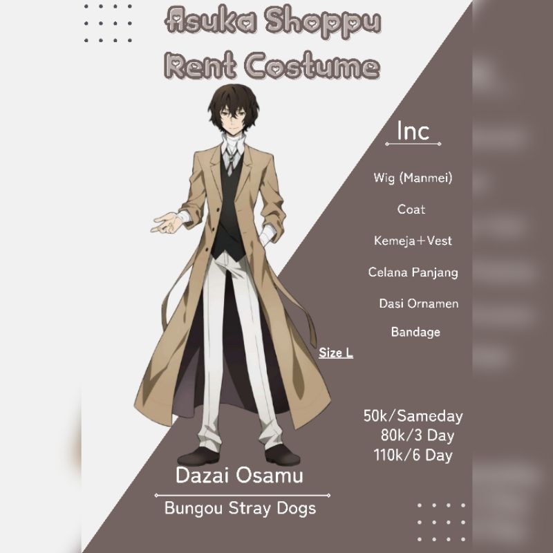 Dazai Osamu - Bungou Stray Dogs