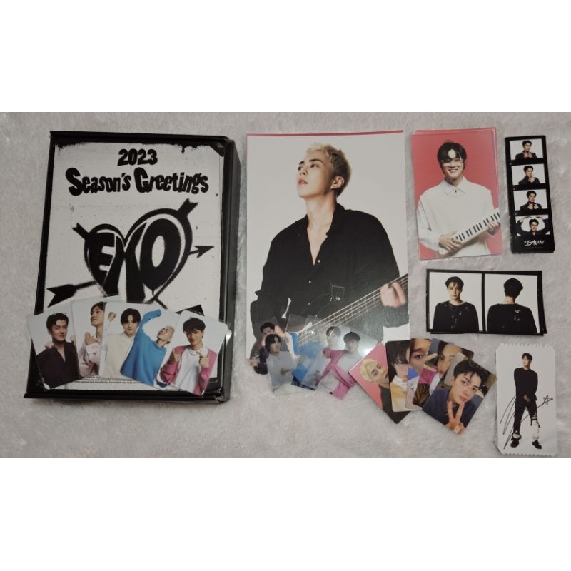 READY sharing EXO season Greeting 2023