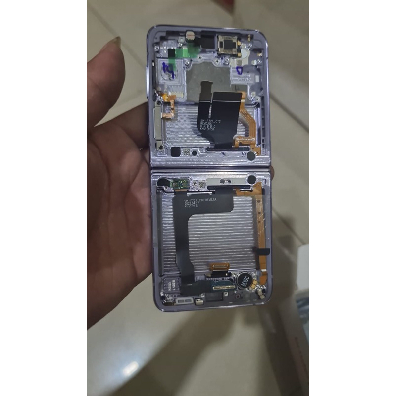 LCD Copotan 100% Original Samsung Flip 4 Fullset Frame / Origina LCD Samsung Flip 4