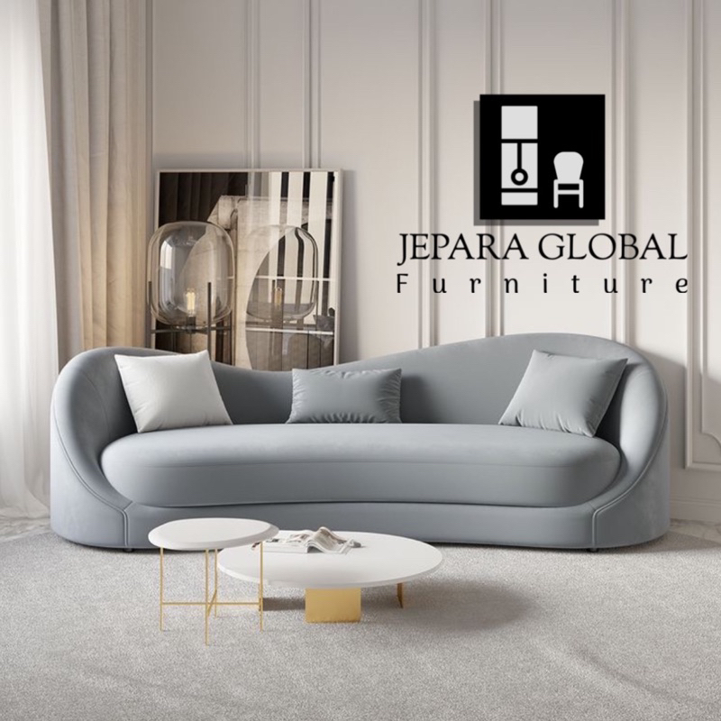 Sofa Cussion grey velvet (kursi sofa terbaru,sofa jati,kursi tamu,kursi tamu modern,sofa bed )